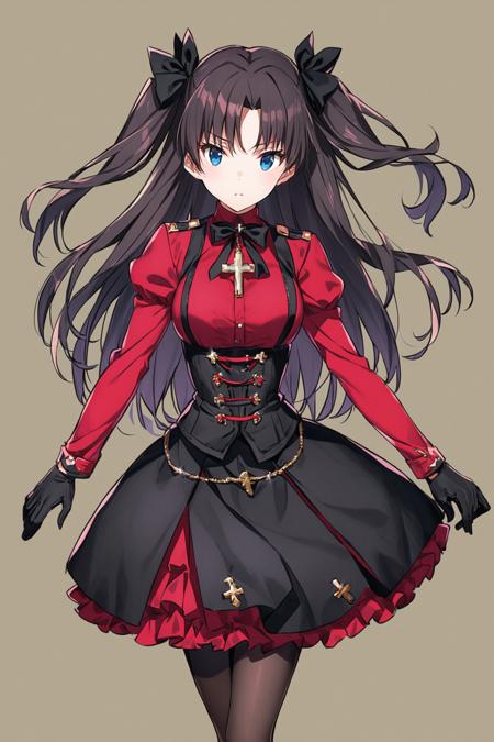 29427-2326692116-1girl,solo,tohsaka rin,red shirt,cross,long hair,skirt,shirt,white background,gloves,black skirt,necklace,jewelry,simple backgro.png